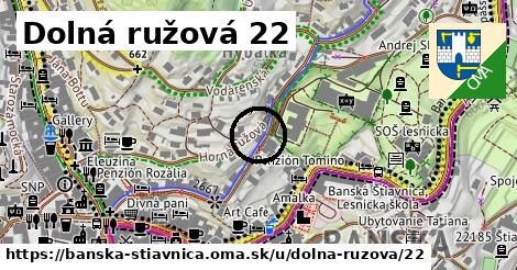 Dolná ružová 22, Banská Štiavnica