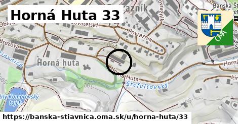 Horná Huta 33, Banská Štiavnica