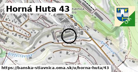 Horná Huta 43, Banská Štiavnica