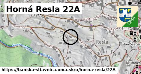 Horná Resla 22A, Banská Štiavnica