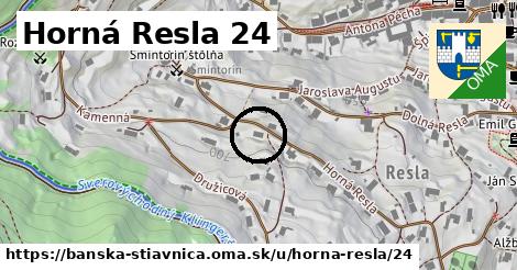 Horná Resla 24, Banská Štiavnica