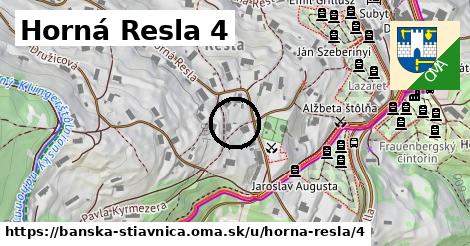 Horná Resla 4, Banská Štiavnica