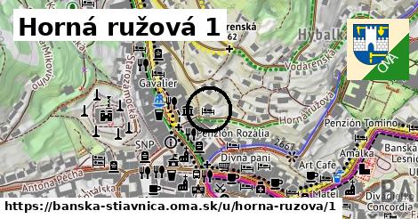 Horná ružová 1, Banská Štiavnica