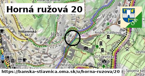 Horná ružová 20, Banská Štiavnica