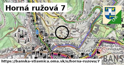 Horná ružová 7, Banská Štiavnica