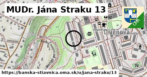 MUDr. Jána Straku 13, Banská Štiavnica