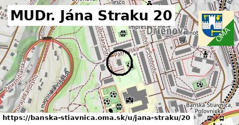 MUDr. Jána Straku 20, Banská Štiavnica