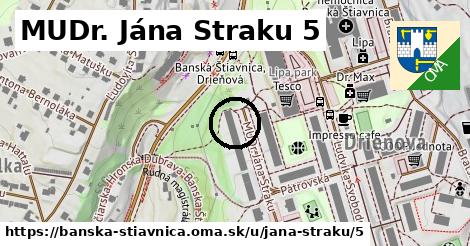 MUDr. Jána Straku 5, Banská Štiavnica