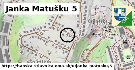 Janka Matušku 5, Banská Štiavnica