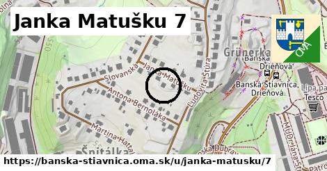 Janka Matušku 7, Banská Štiavnica