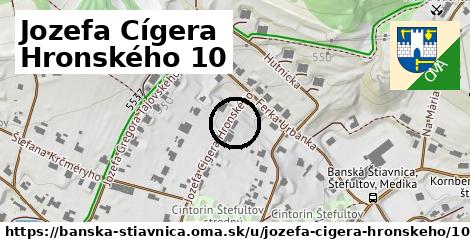 Jozefa Cígera Hronského 10, Banská Štiavnica