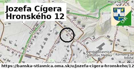 Jozefa Cígera Hronského 12, Banská Štiavnica