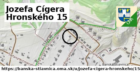 Jozefa Cígera Hronského 15, Banská Štiavnica