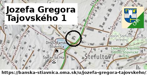 Jozefa Gregora Tajovského 1, Banská Štiavnica