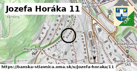 Jozefa Horáka 11, Banská Štiavnica