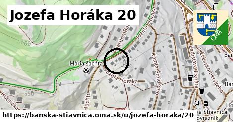 Jozefa Horáka 20, Banská Štiavnica