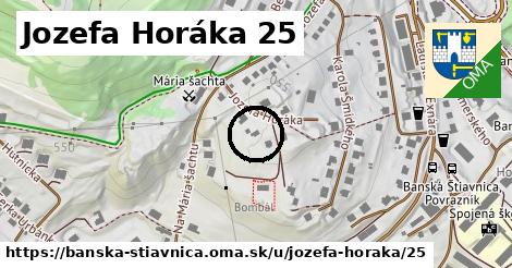 Jozefa Horáka 25, Banská Štiavnica