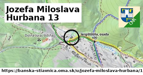 Jozefa Miloslava Hurbana 13, Banská Štiavnica