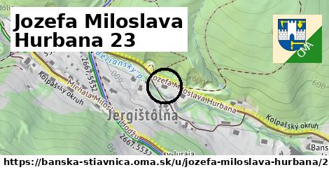 Jozefa Miloslava Hurbana 23, Banská Štiavnica
