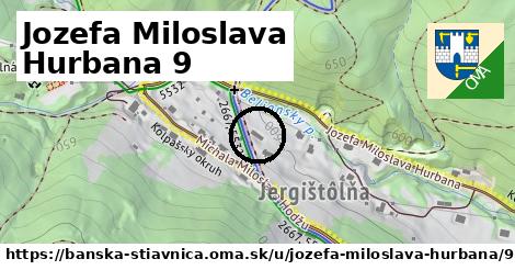 Jozefa Miloslava Hurbana 9, Banská Štiavnica