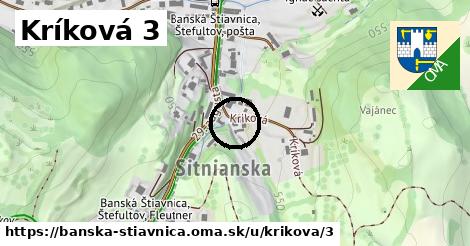 Kríková 3, Banská Štiavnica