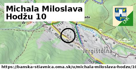 Michala Miloslava Hodžu 10, Banská Štiavnica