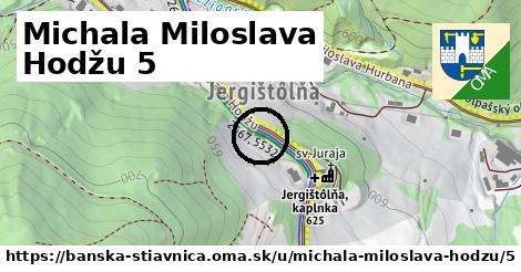 Michala Miloslava Hodžu 5, Banská Štiavnica