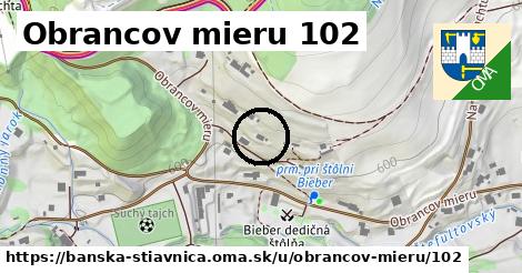 Obrancov mieru 102, Banská Štiavnica