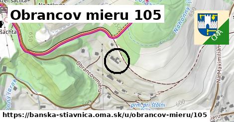 Obrancov mieru 105, Banská Štiavnica