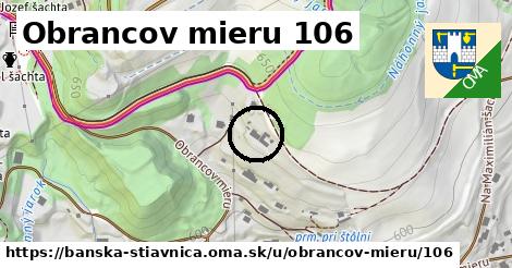 Obrancov mieru 106, Banská Štiavnica