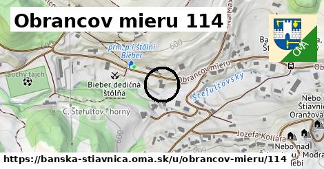 Obrancov mieru 114, Banská Štiavnica