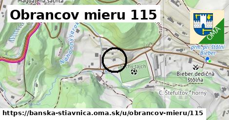 Obrancov mieru 115, Banská Štiavnica