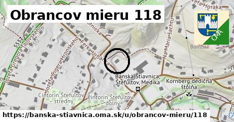 Obrancov mieru 118, Banská Štiavnica
