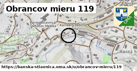 Obrancov mieru 119, Banská Štiavnica