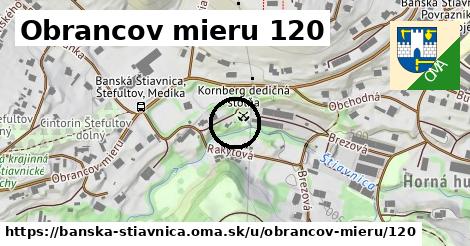 Obrancov mieru 120, Banská Štiavnica