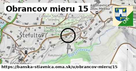 Obrancov mieru 15, Banská Štiavnica