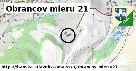 Obrancov mieru 21, Banská Štiavnica