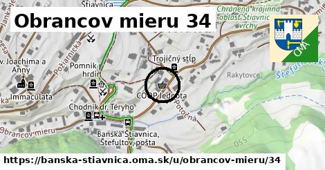 Obrancov mieru 34, Banská Štiavnica