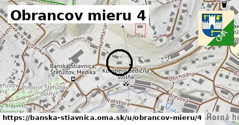 Obrancov mieru 4, Banská Štiavnica