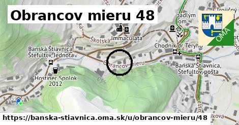 Obrancov mieru 48, Banská Štiavnica