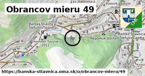 Obrancov mieru 49, Banská Štiavnica