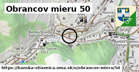 Obrancov mieru 50, Banská Štiavnica