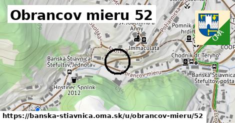 Obrancov mieru 52, Banská Štiavnica