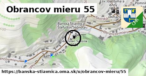 Obrancov mieru 55, Banská Štiavnica