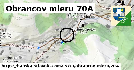 Obrancov mieru 70A, Banská Štiavnica