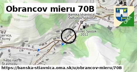 Obrancov mieru 70B, Banská Štiavnica