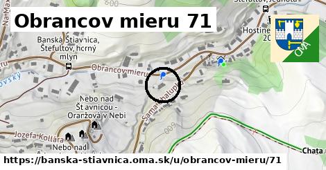 Obrancov mieru 71, Banská Štiavnica