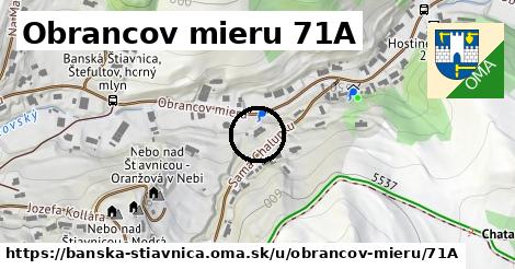 Obrancov mieru 71A, Banská Štiavnica
