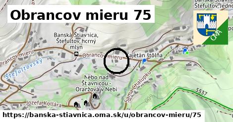 Obrancov mieru 75, Banská Štiavnica