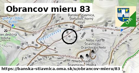 Obrancov mieru 83, Banská Štiavnica